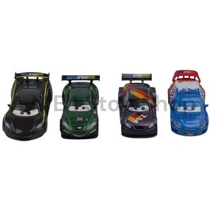 Disney Cars 2 World Grand Prix Die-Cast Scale 1:55 Lot - Lewis Hamilton & More